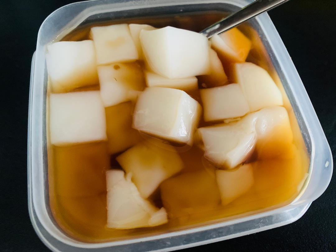 小吃｜清凉解暑的红糖凉虾/凉糕