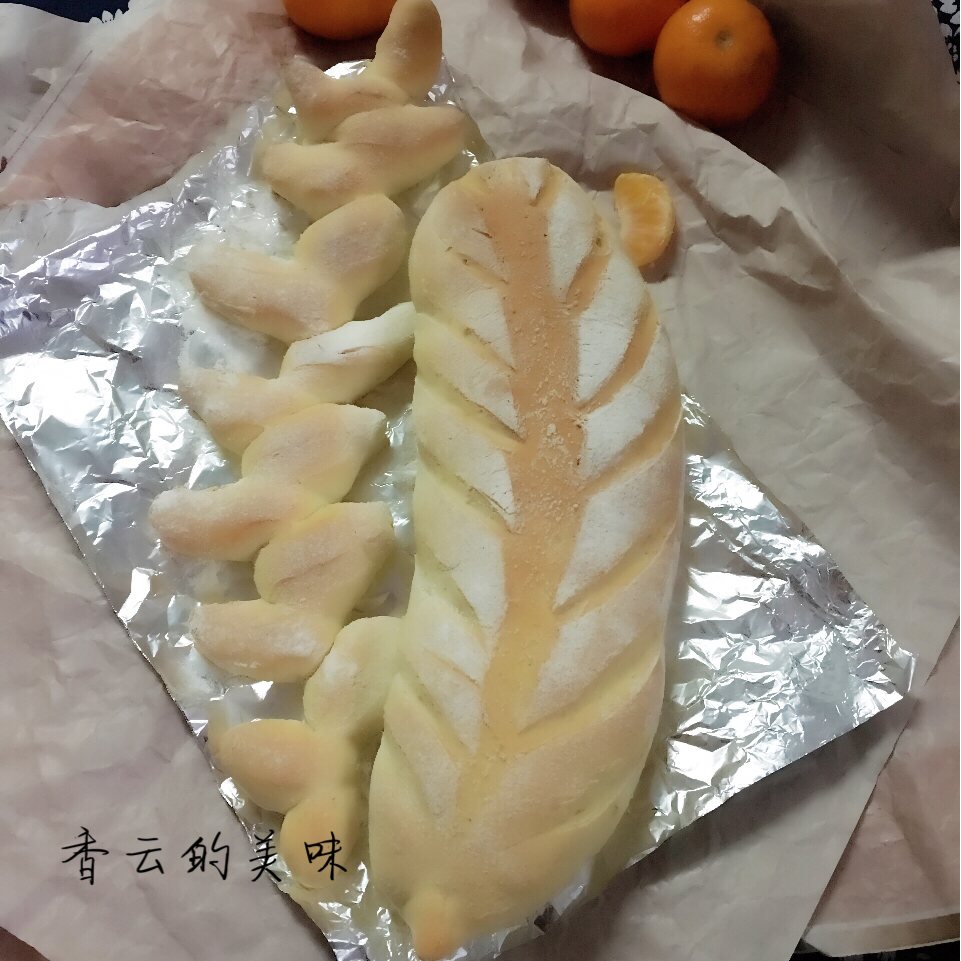 全麦红豆面包