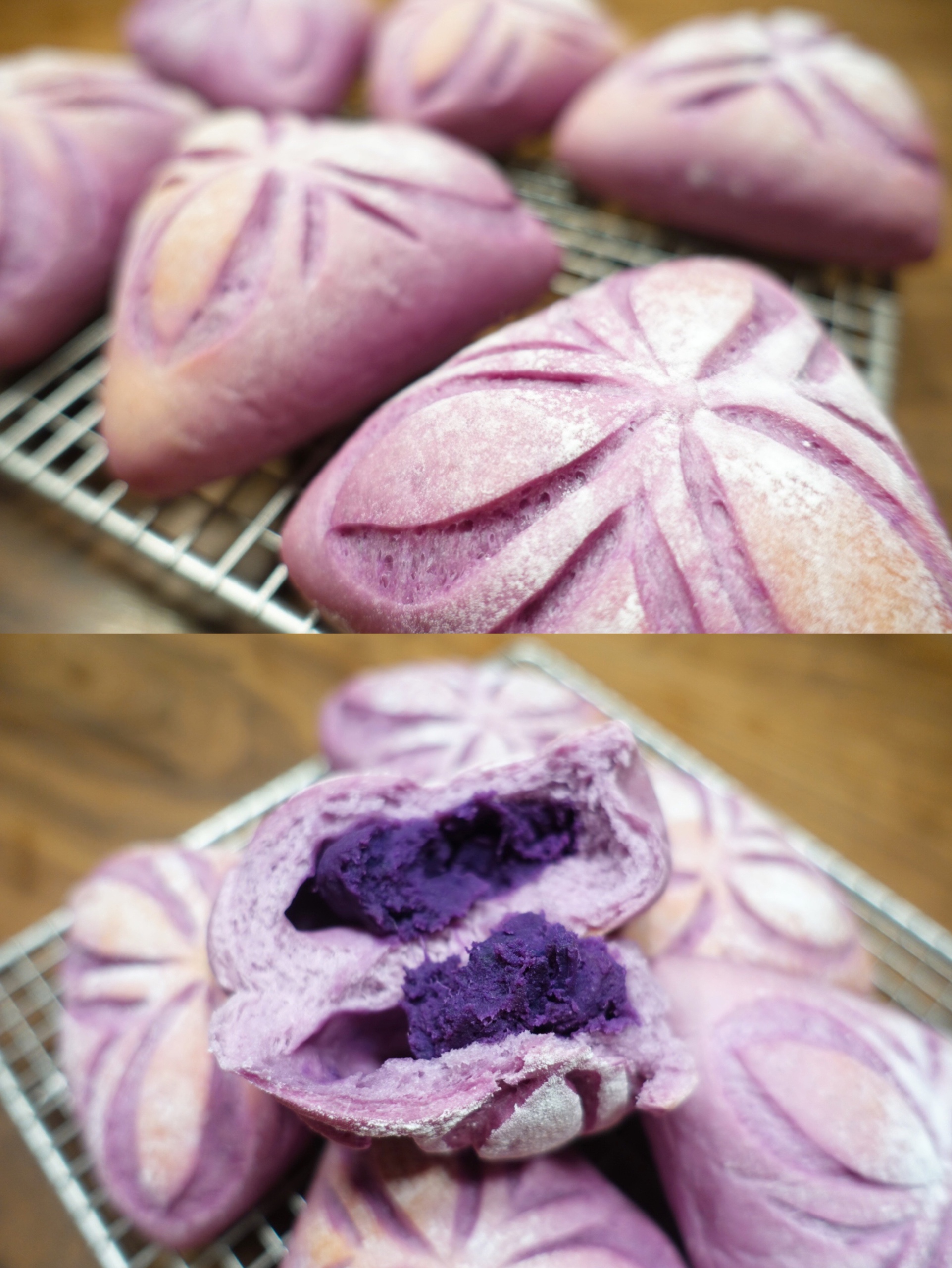 紫属于你 | 超梦幻的紫薯软欧包