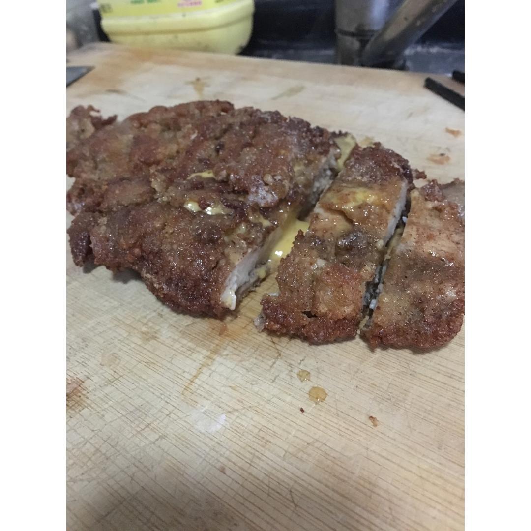 自制爆浆鸡排（简单易上手）