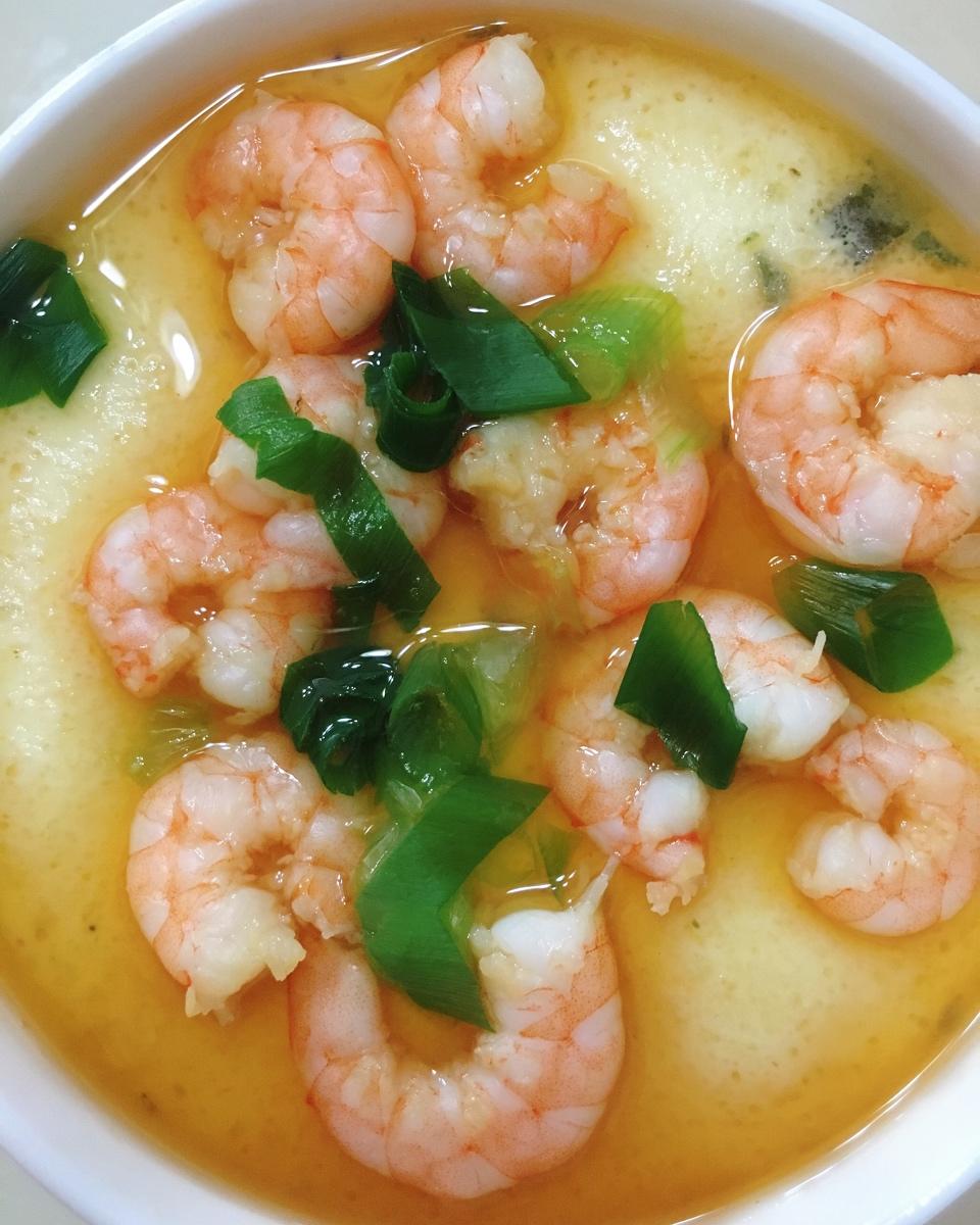 wangzhangyue做的虾仁鸡蛋羹