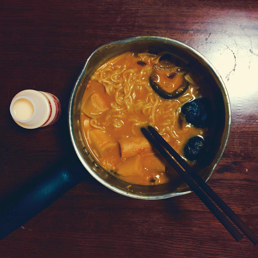 韩国部队锅拉面锅（超好吃）