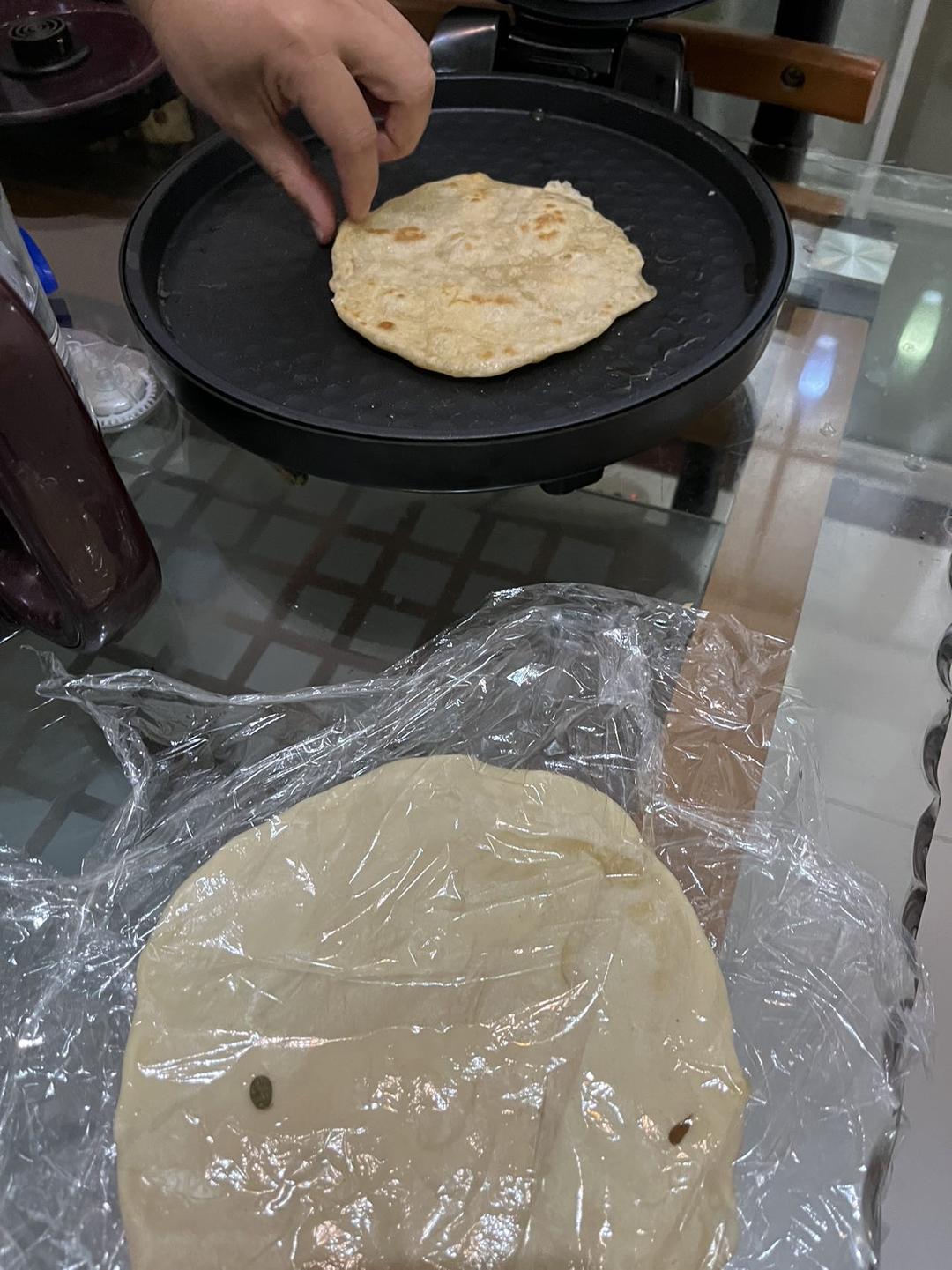 手抓饼这样做 做一次可以吃半年 附细节视频详解