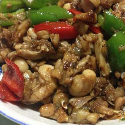 辣椒炒牛蛙
