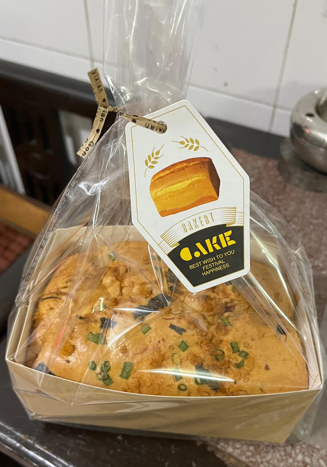 火爆全网的金枕蛋糕