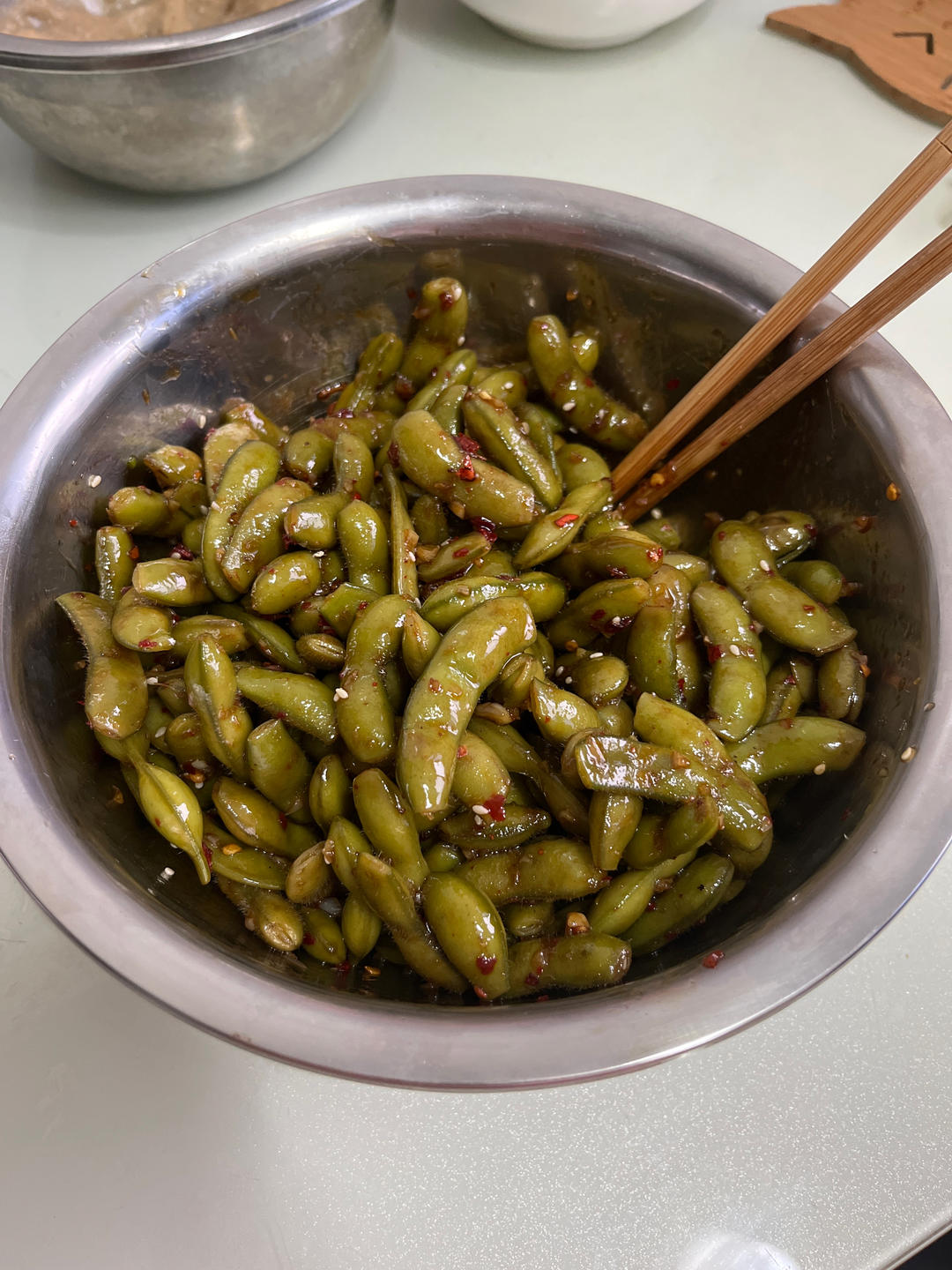 15-20分钟搞定的盐水毛豆