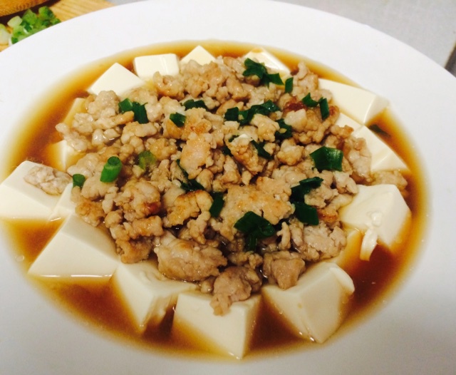 【肉末蒸豆腐图片】,&宁·_下厨房