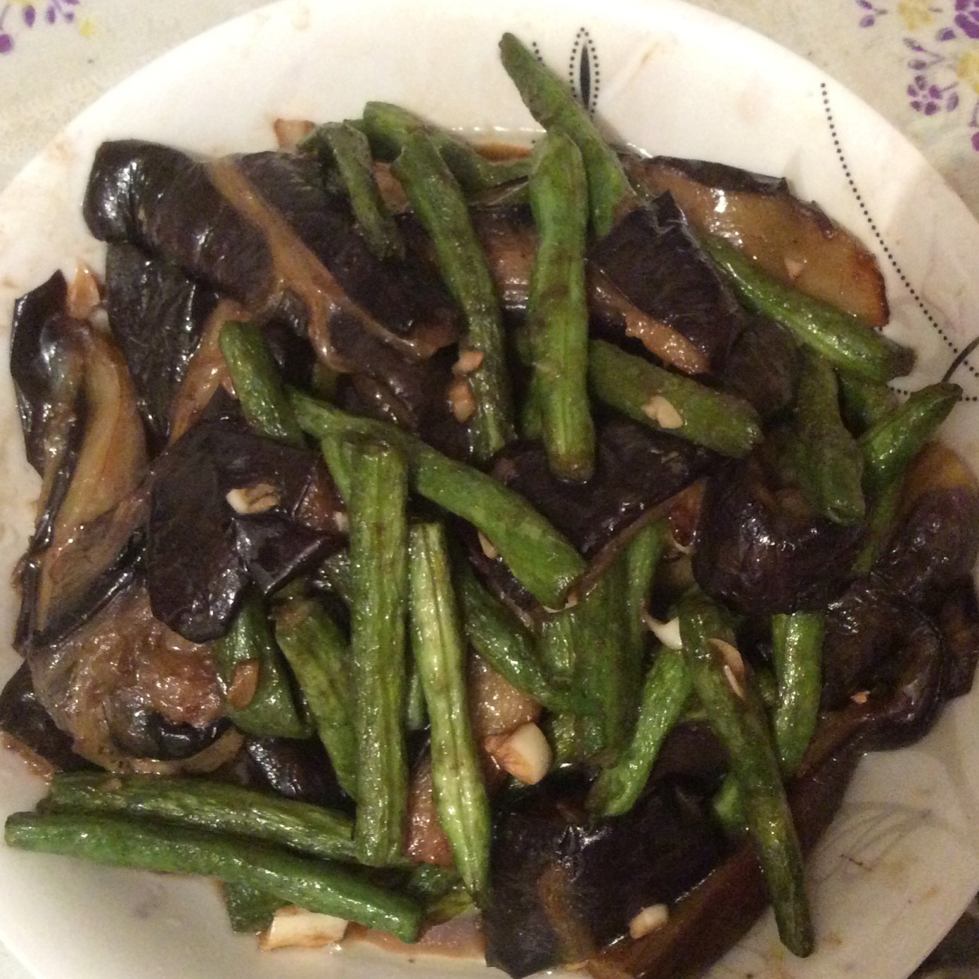茄子豆角