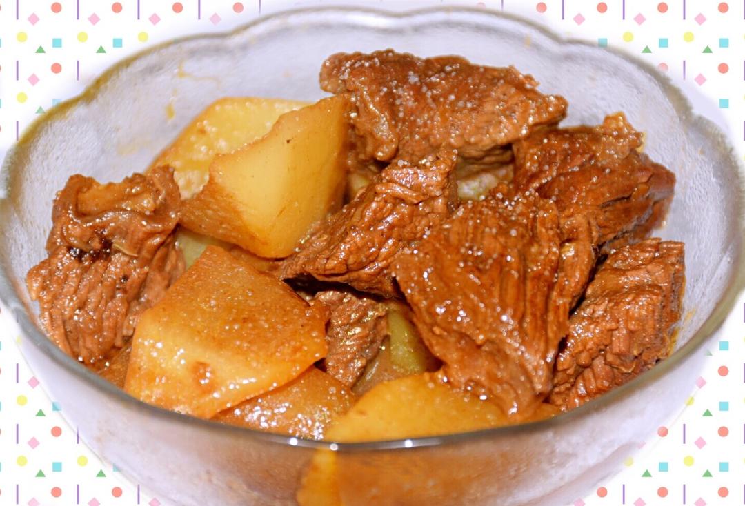 萝卜烧牛腩