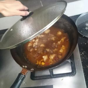 土豆胡萝卜烧牛肉的做法 步骤5