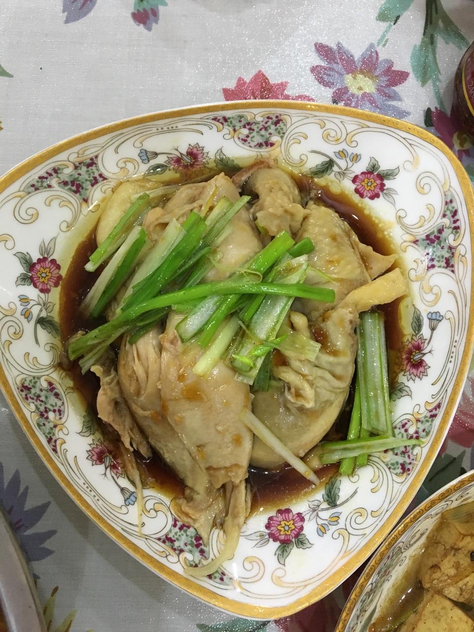 葱油鸡腿