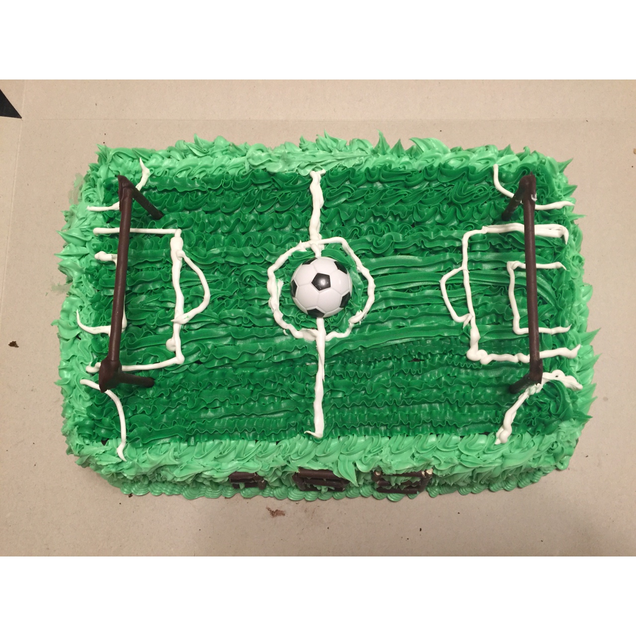 足球场蛋糕