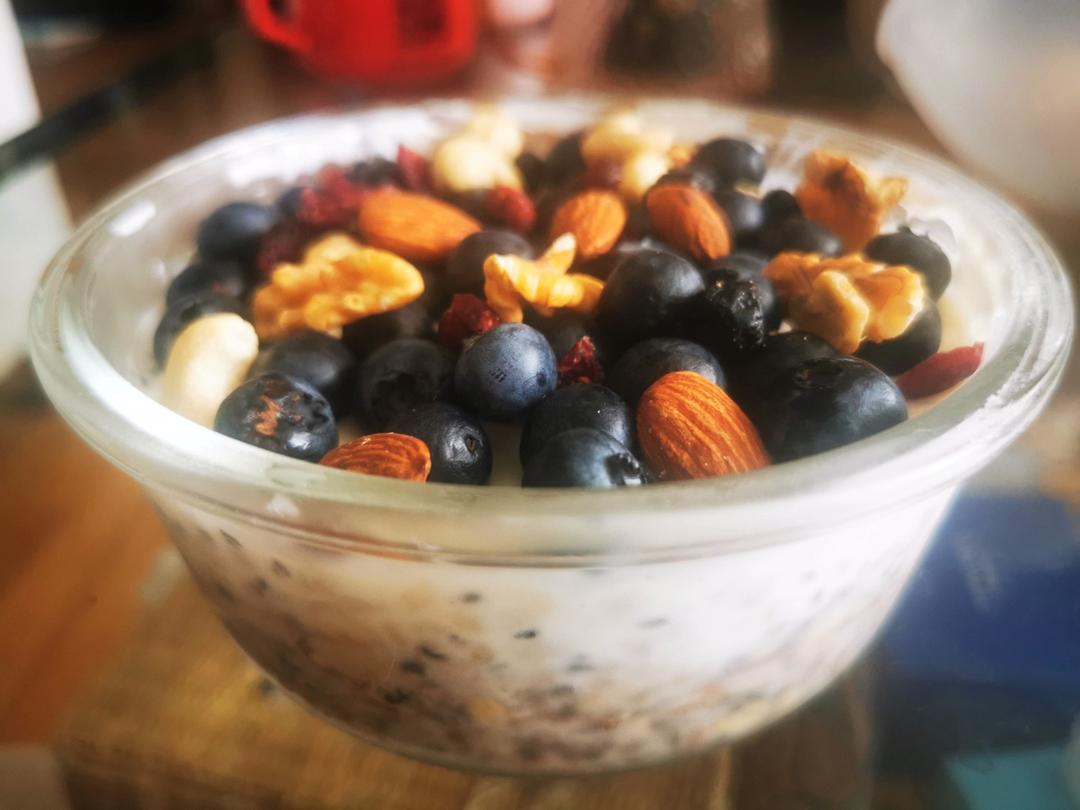 basic overnight oats 时下最流行的营养健康冷藏式隔夜免煮燕麦基本款