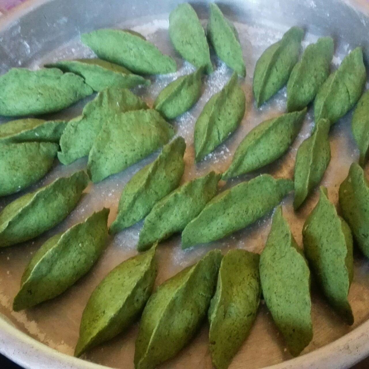 清香的艾糍（青团）