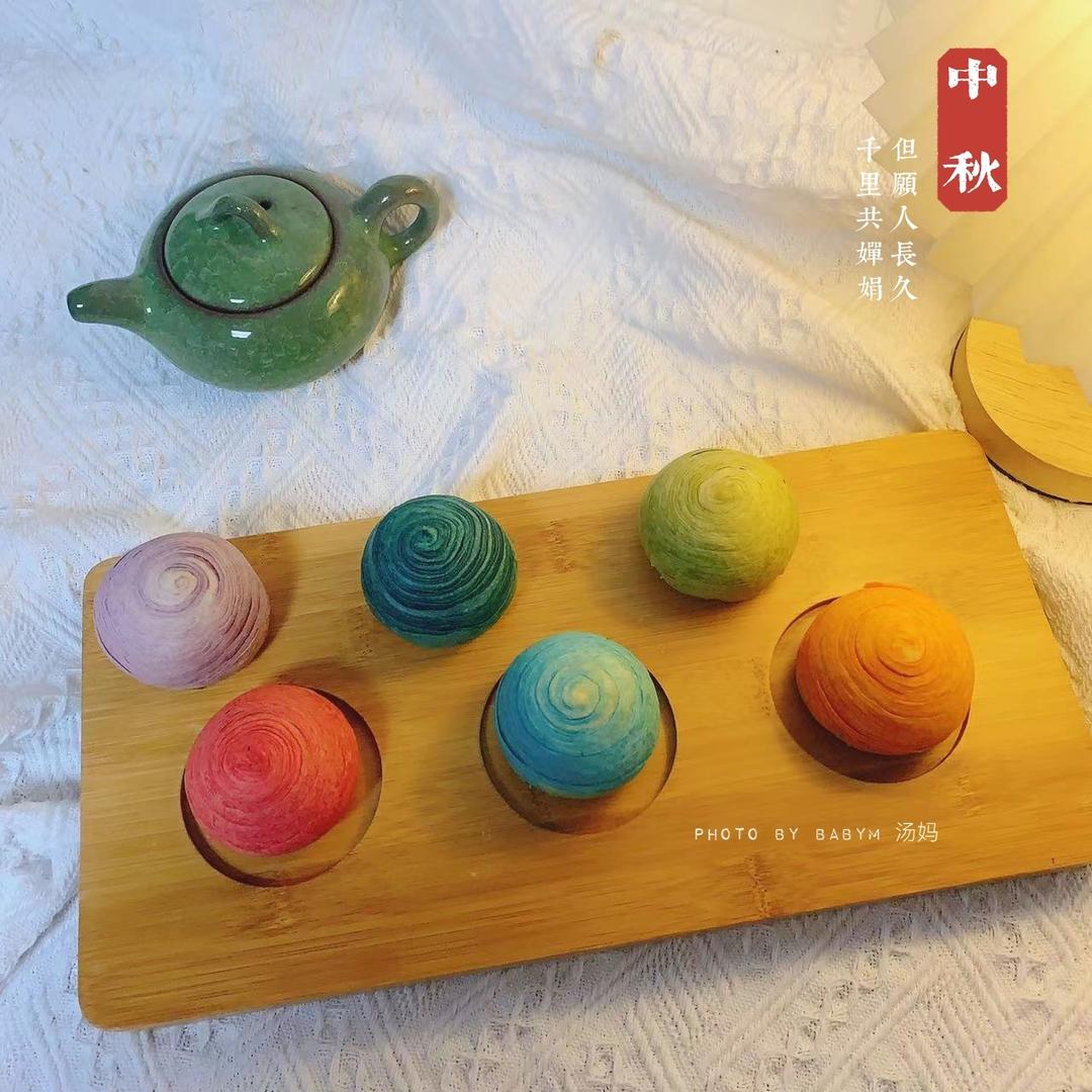 螺旋酥.蛋黄酥.-个人的技巧