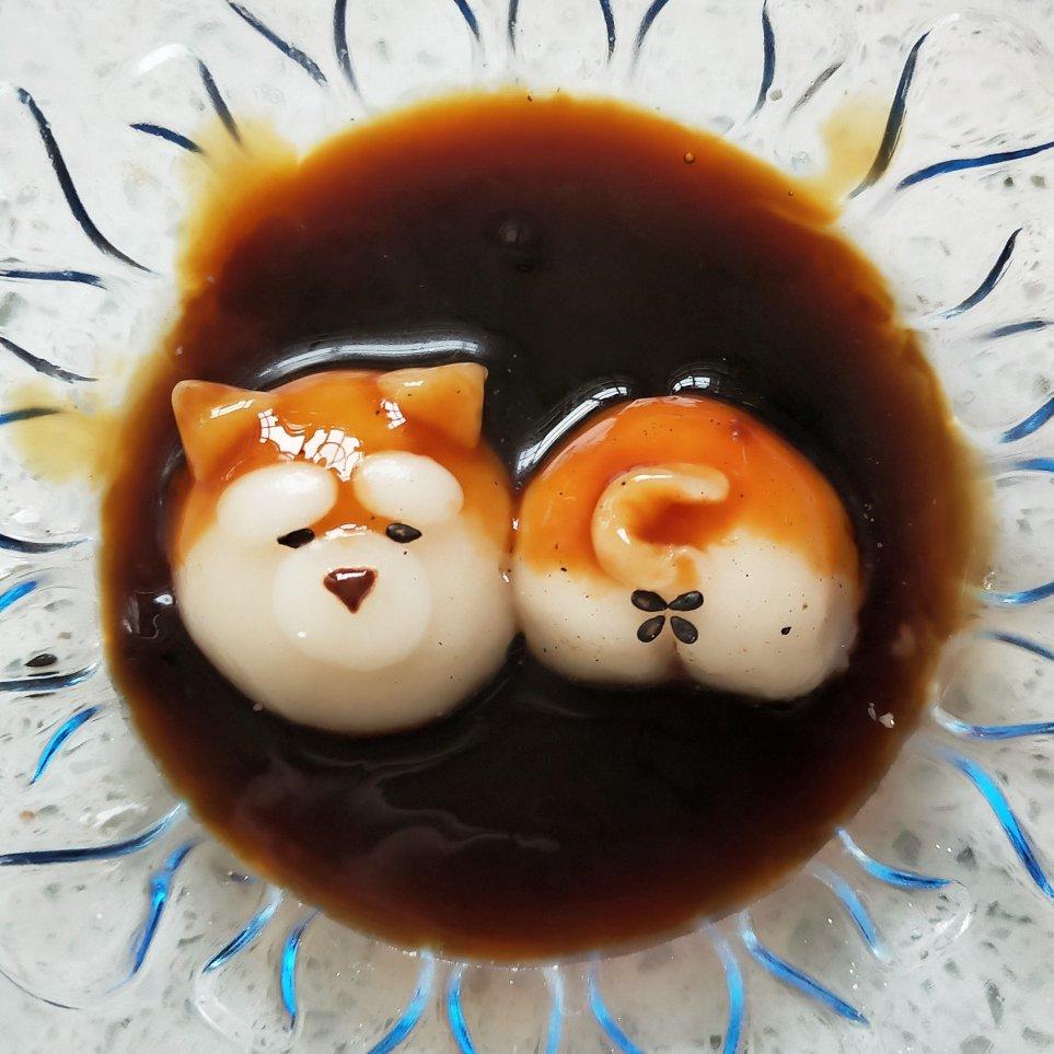 柴犬汤圆（豆腐版）