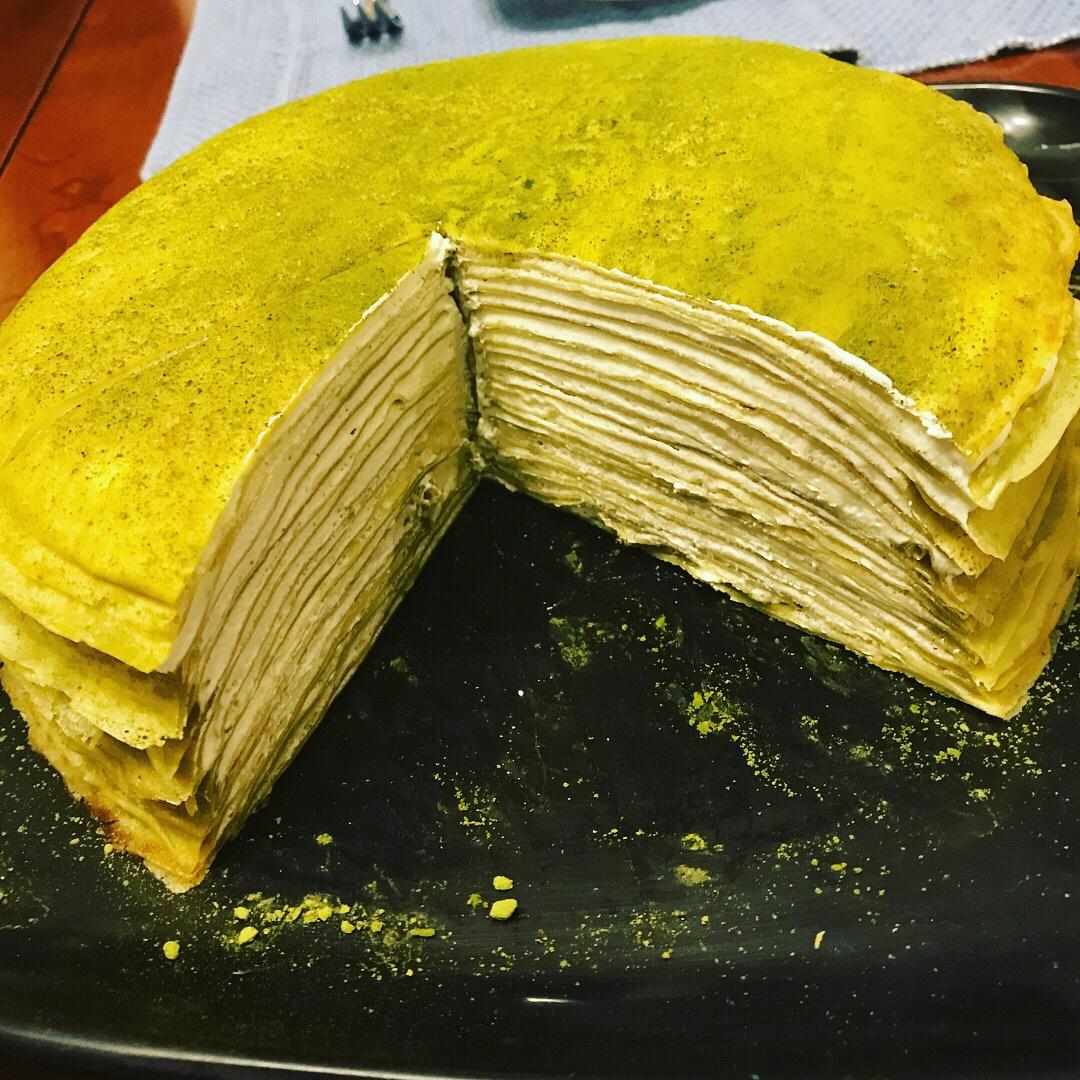 抹茶奶冻毛巾卷【曼食慢语】