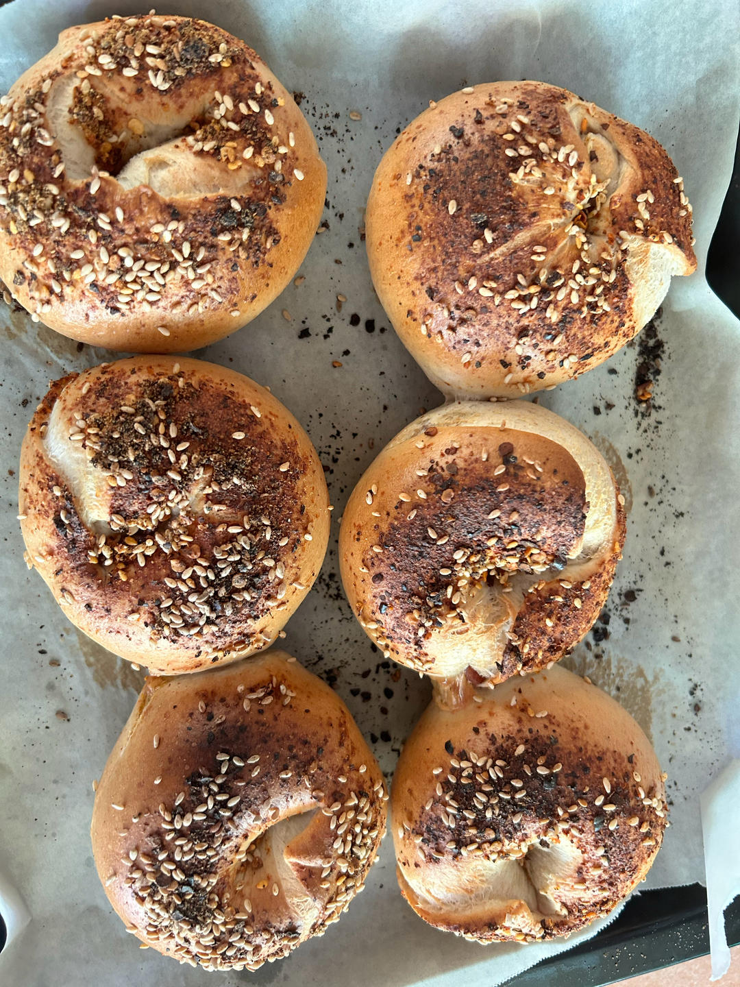 🥯全麦麻辣香肠贝果｜快手易做｜无需手套膜｜无需长时间发酵