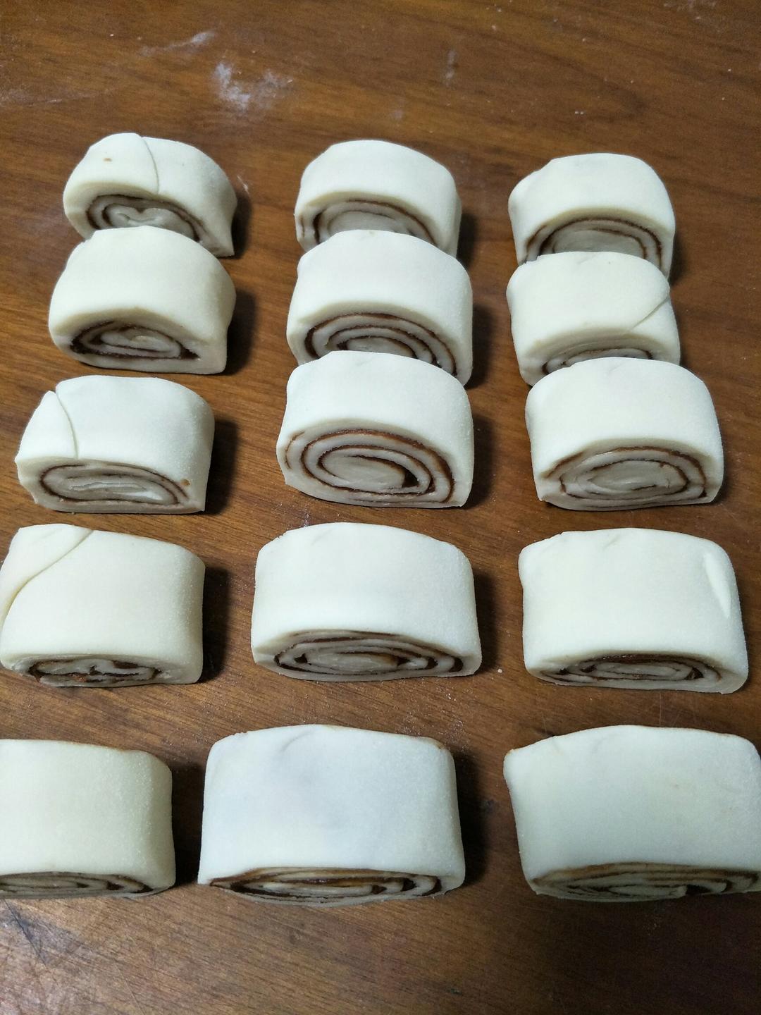 红豆沙馒头卷