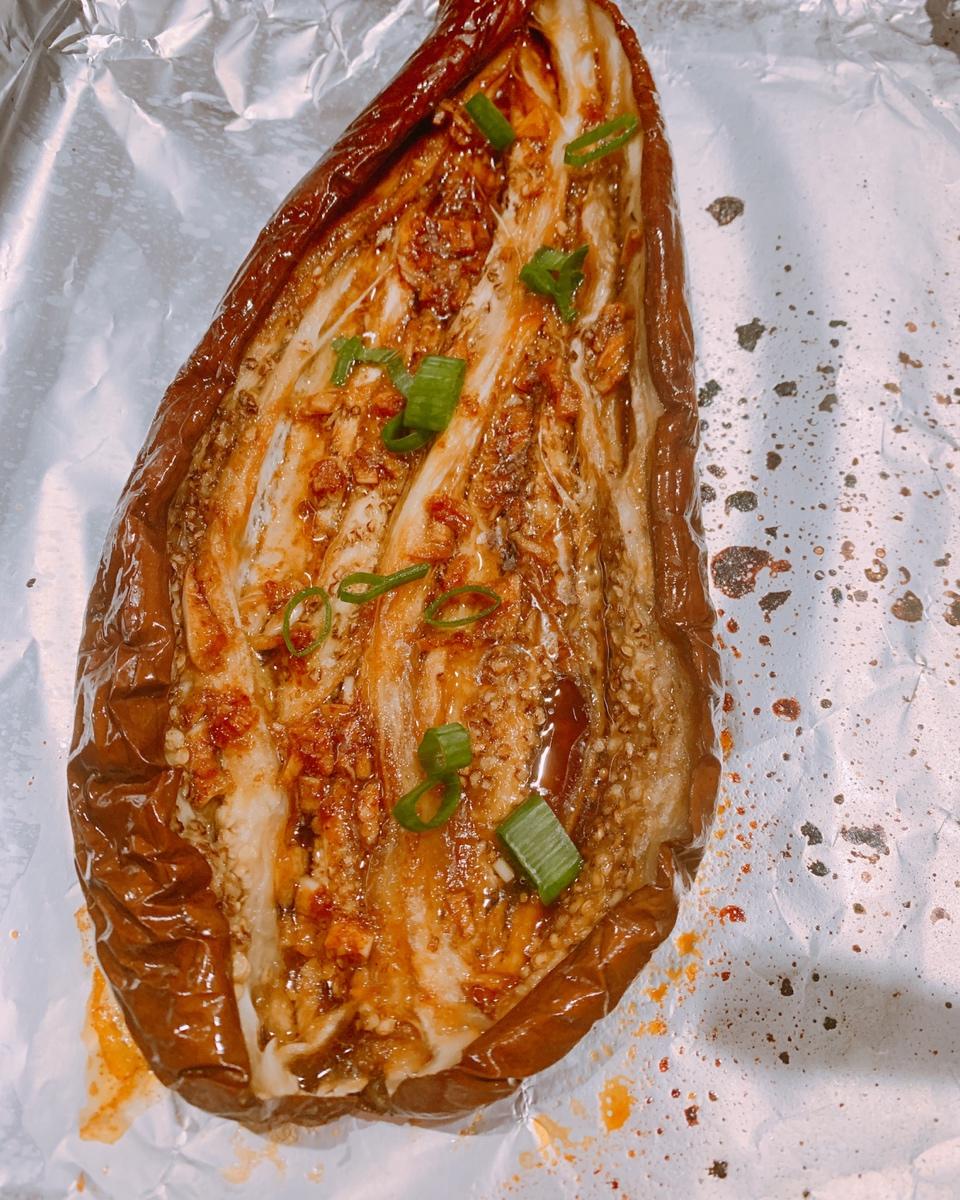 CC招牌菜销魂烤茄子，百吃不厌！