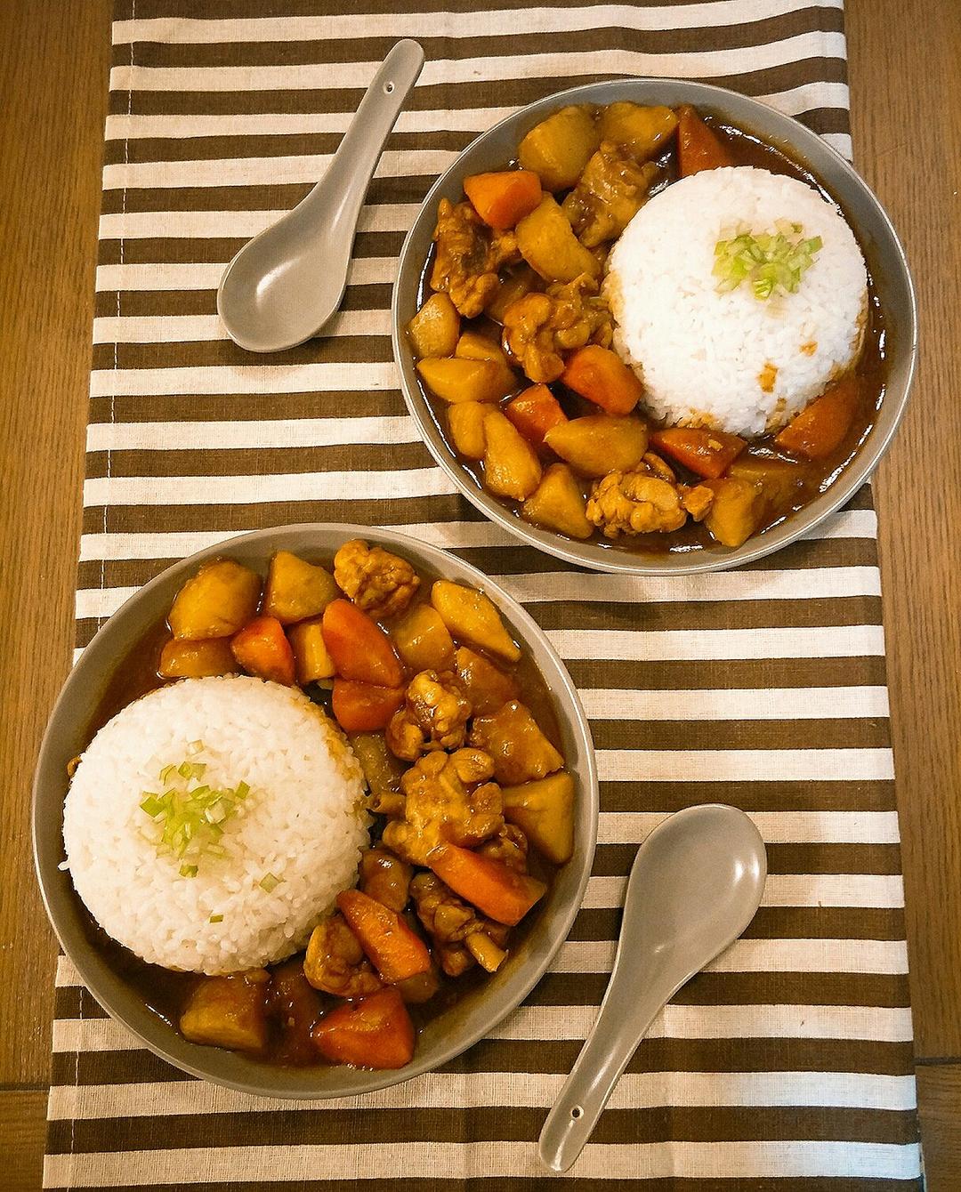 咖喱鸡饭