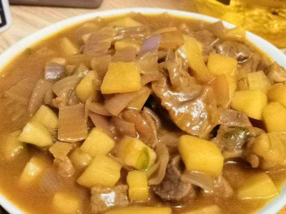 咖喱牛肉土豆