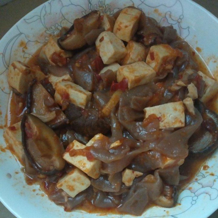 魔芋烧豆腐