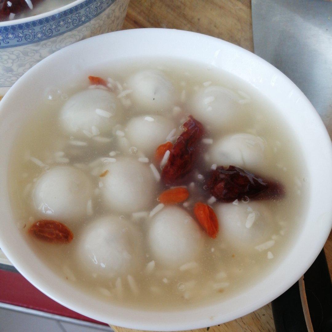 桂花酒酿汤圆（巨详细简单多图版）