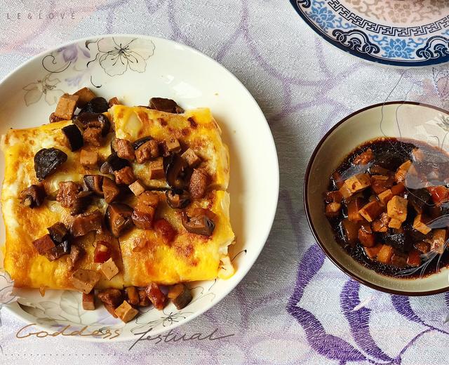 三鲜香肠豆皮的做法