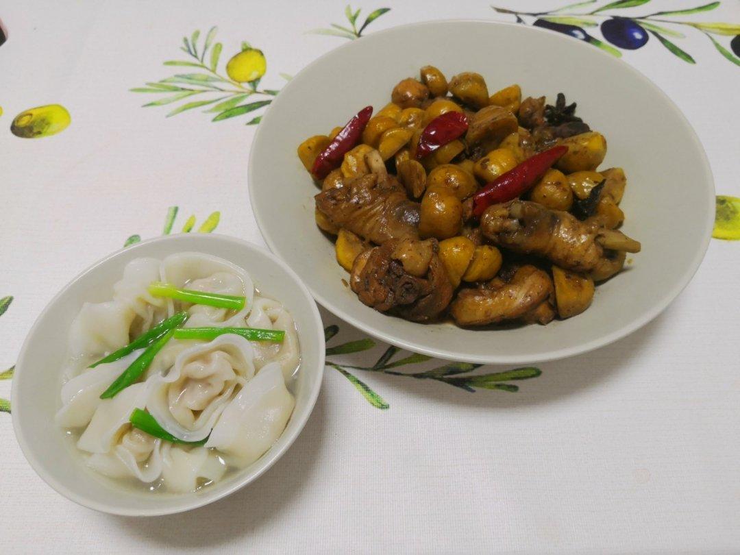 板栗烧鸡腿