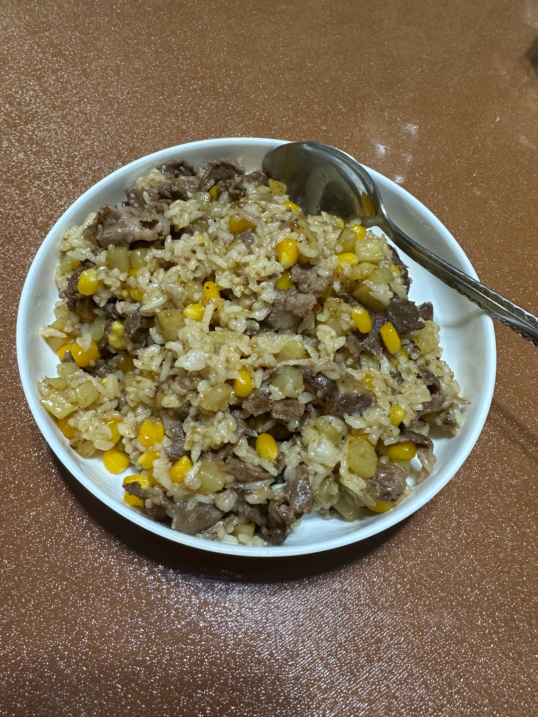 铁板肥牛饭(胡椒厨房)