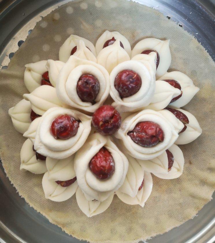 小桥流水112做的花样面食花样馒头枣花馍