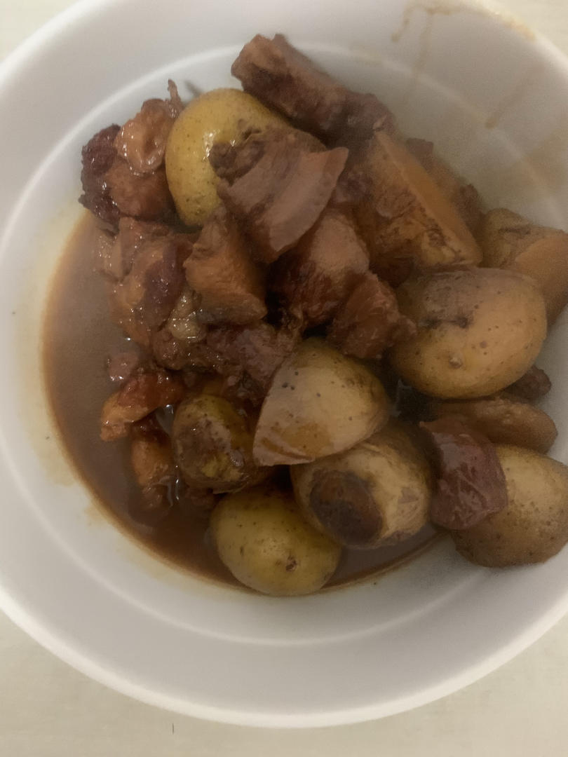 红烧肉炖土豆（丝毫不腻）