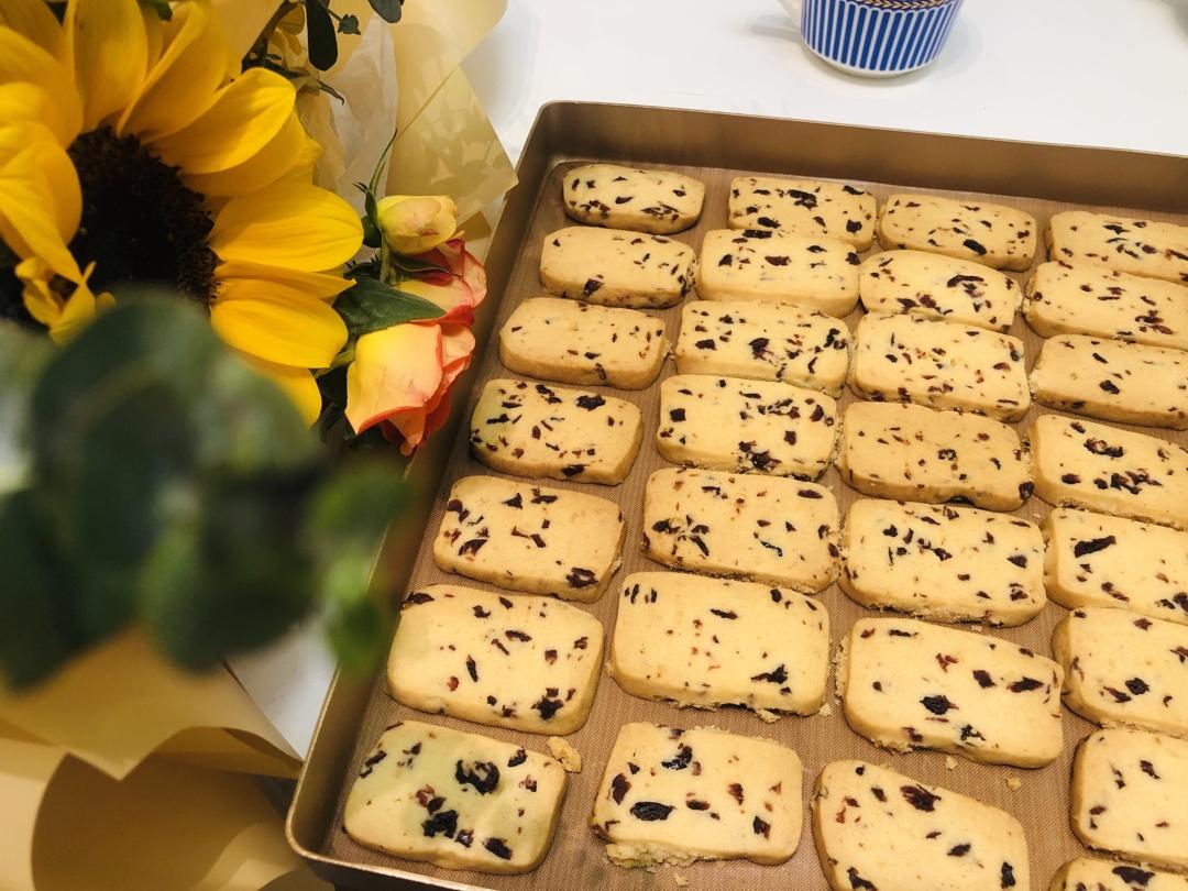 蔓越莓饼干（加淡奶油无鸡蛋版）