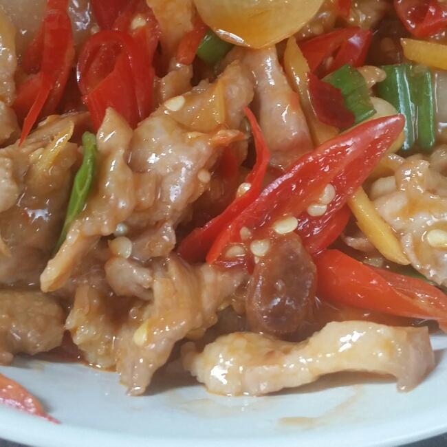 泡椒肉片的做法