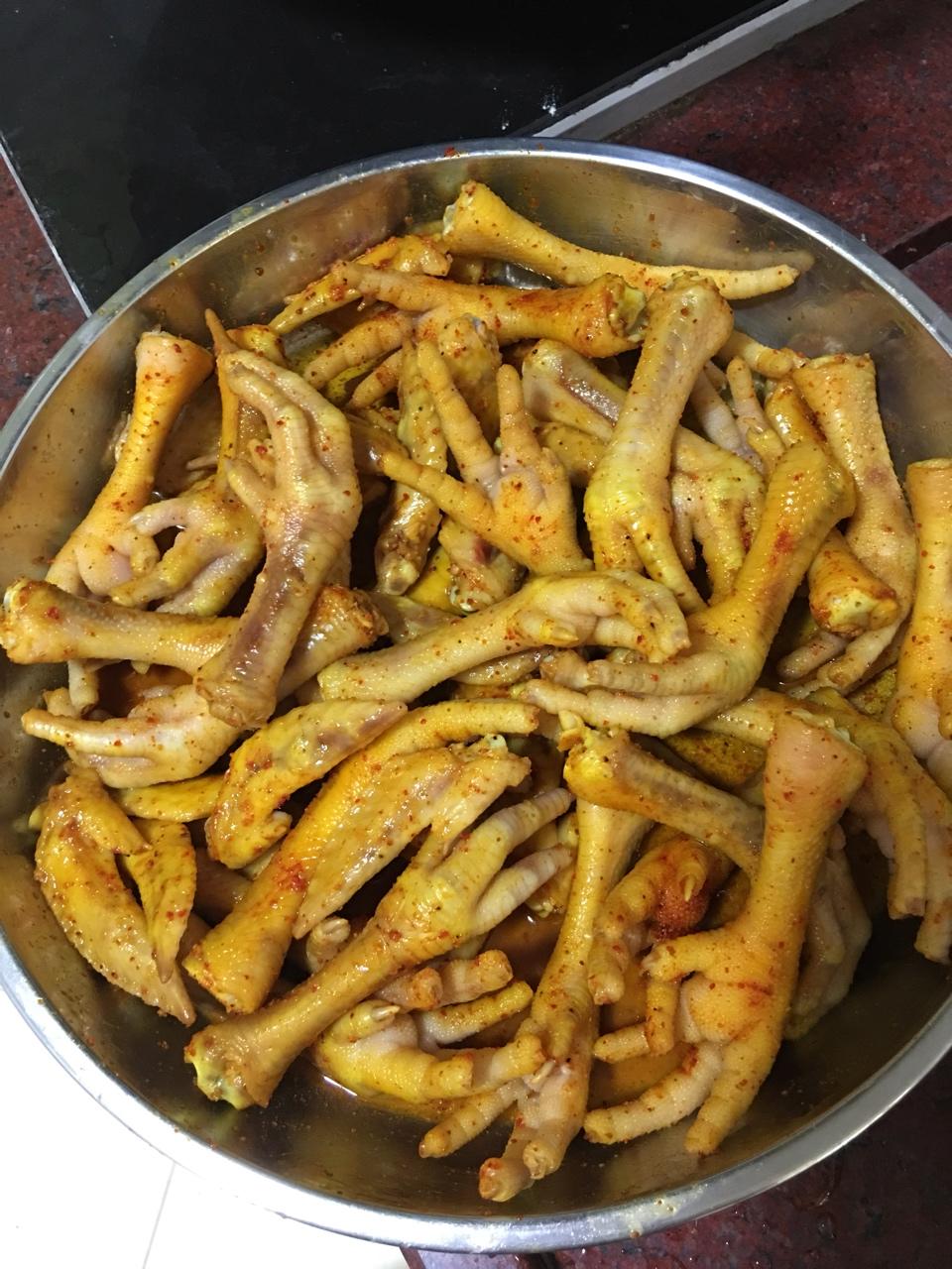 盐焗鸡爪（水焗）版