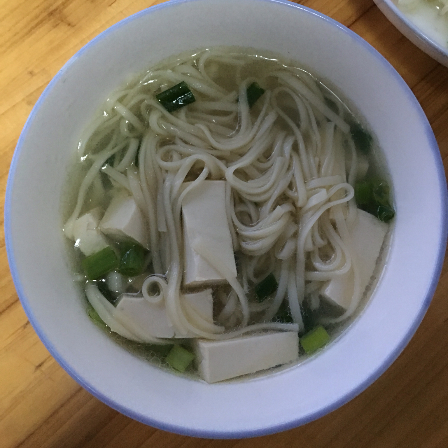 豆腐葱花汤-宝宝感冒
