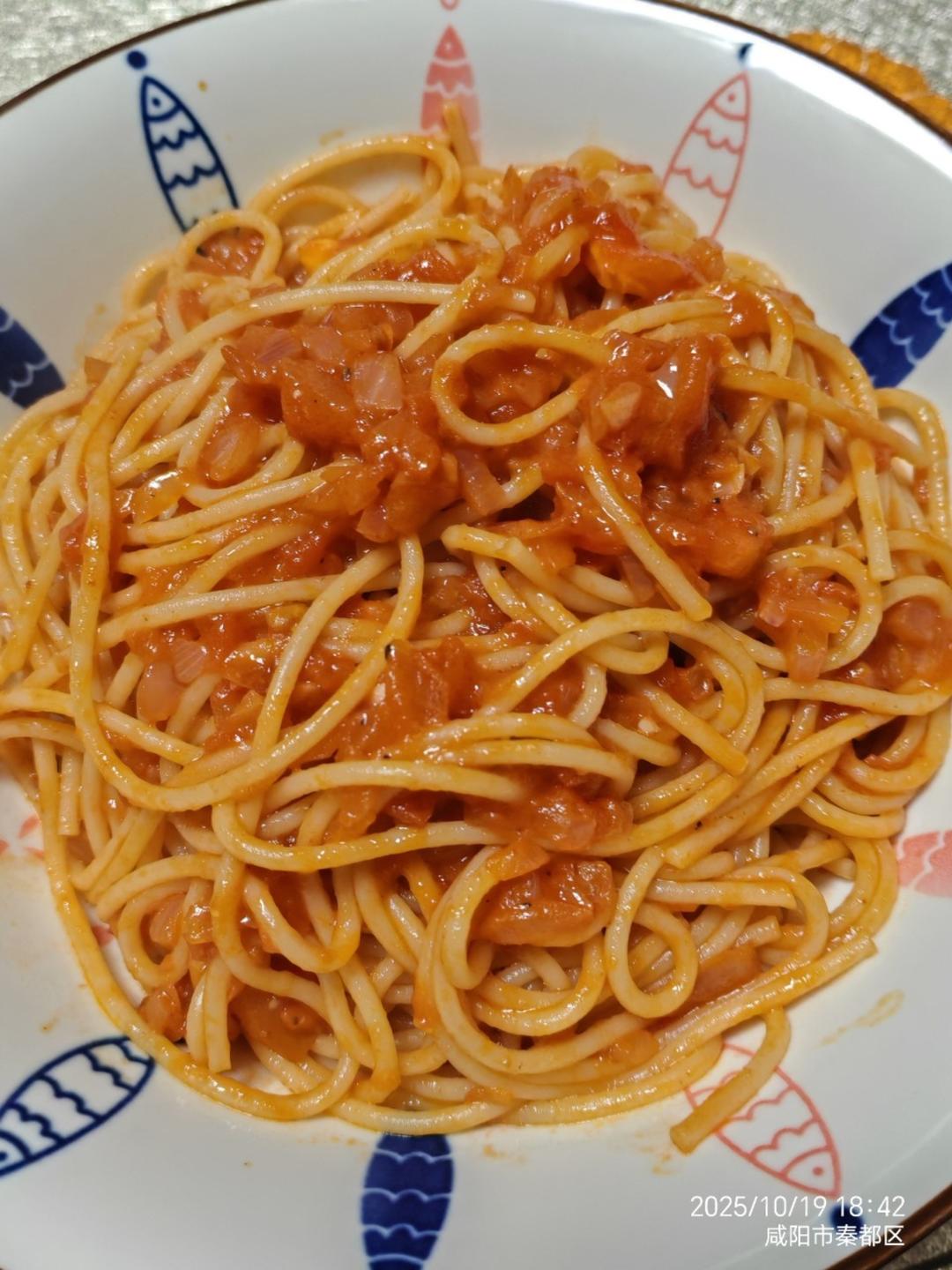 超简单快手意大利面