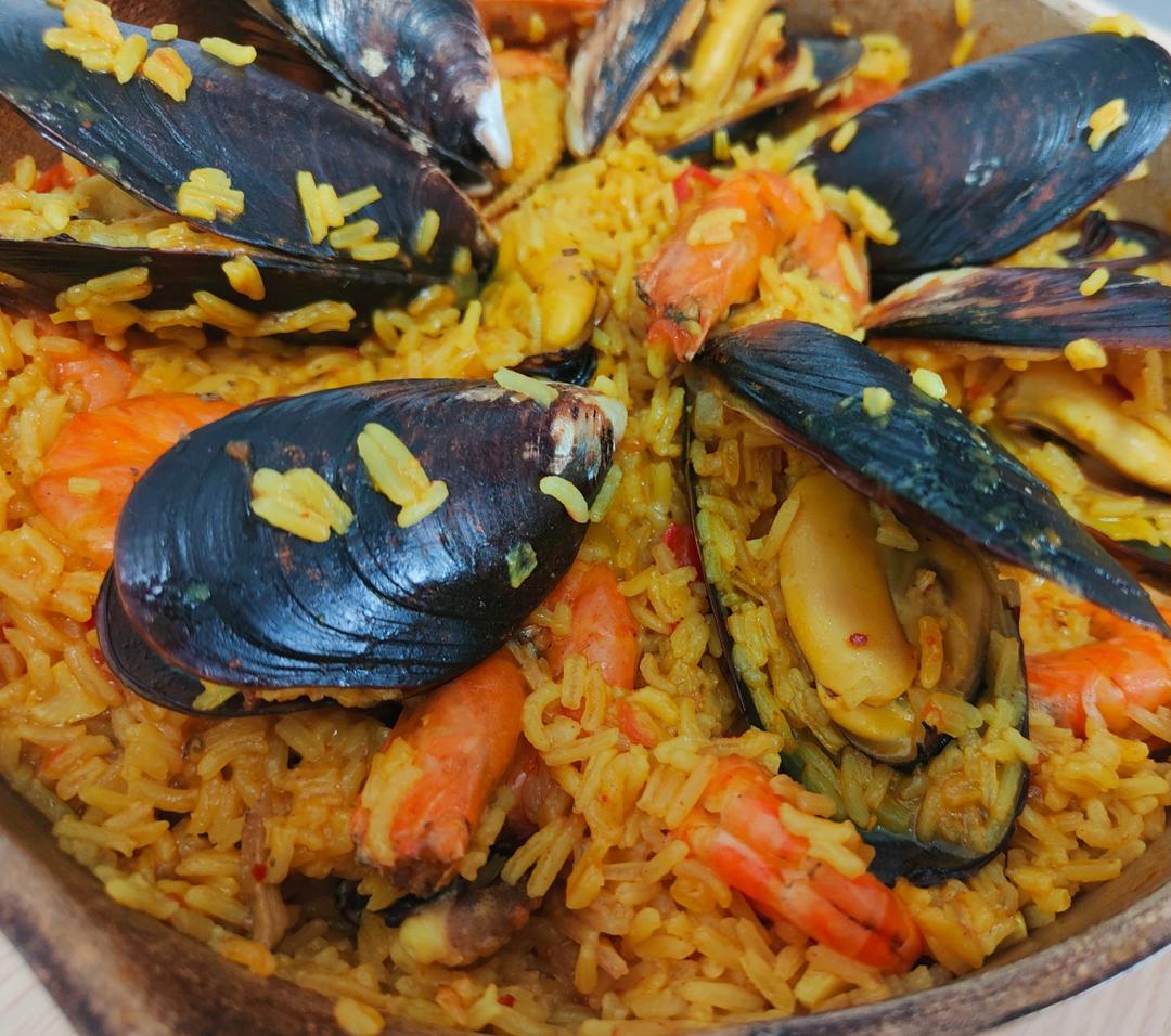 正宗paella 西班牙海鲜饭