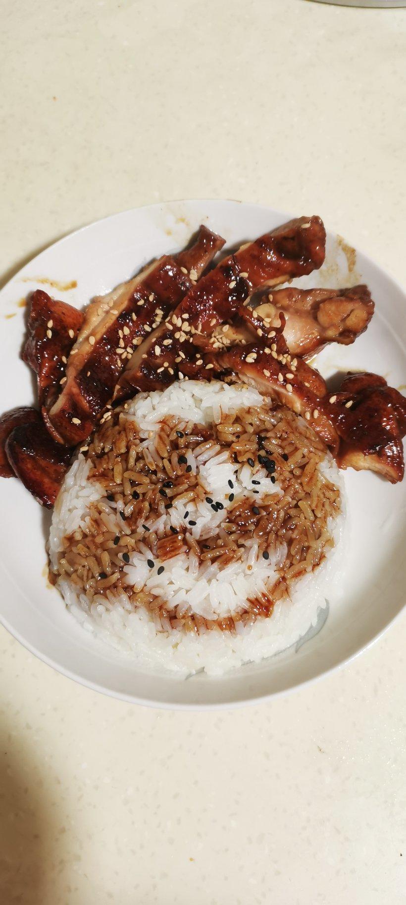 照烧鸡腿饭