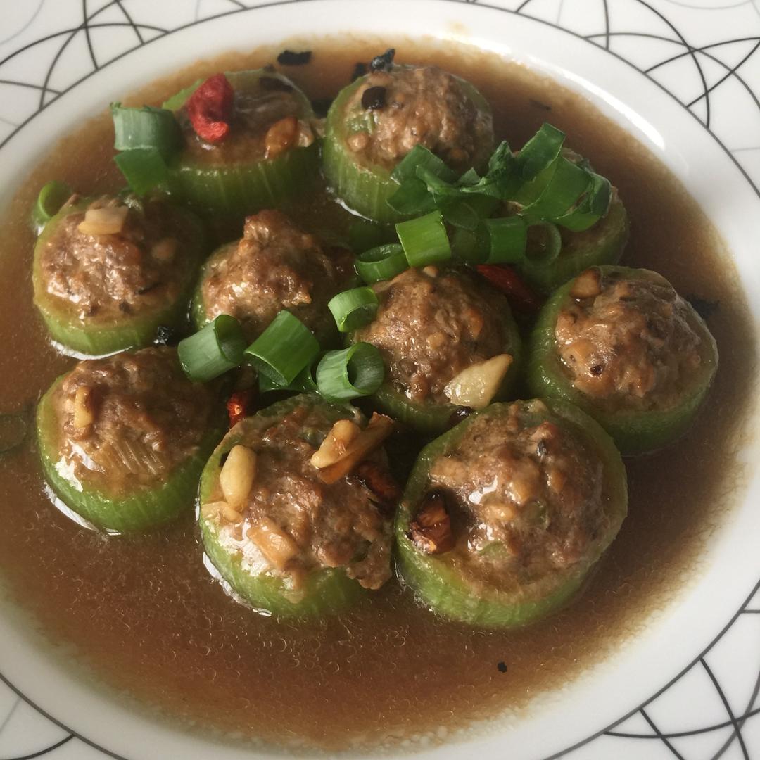 丝瓜酿肉丸