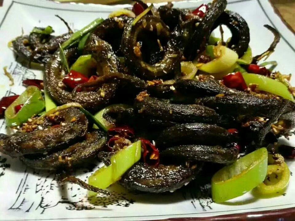 孤云仙鹤15171894751做的火爆盘鳝