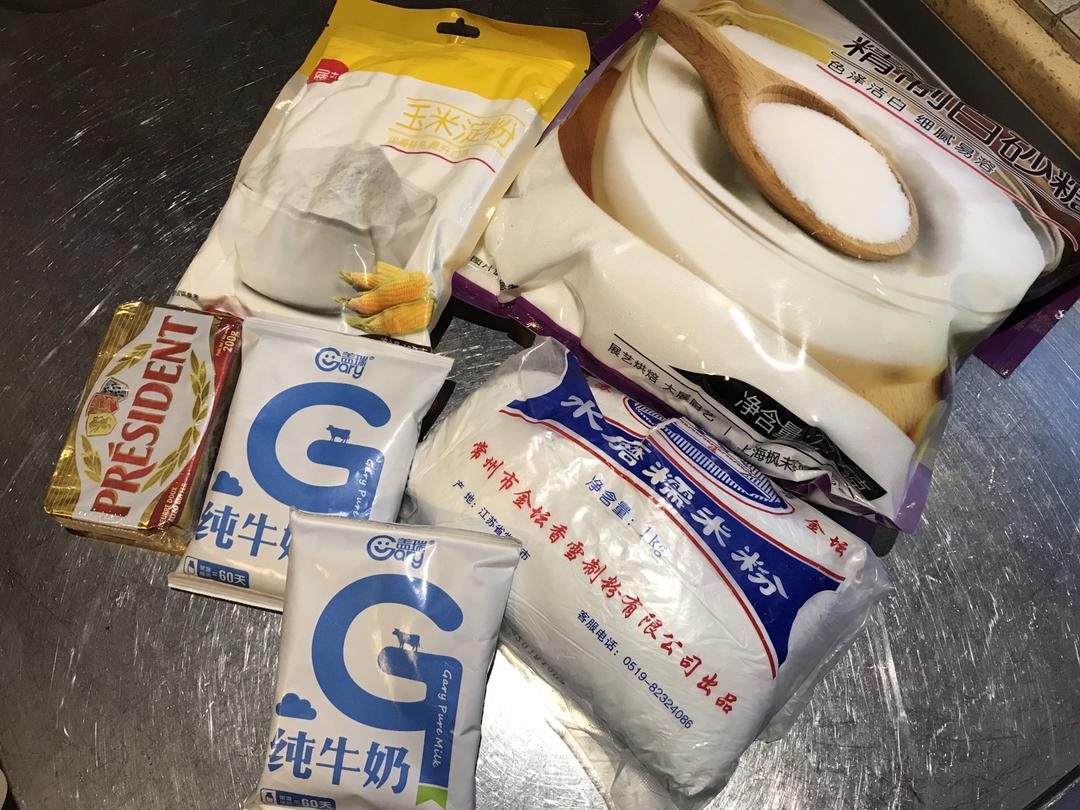 纯奶手撕吐司的做法 步骤1