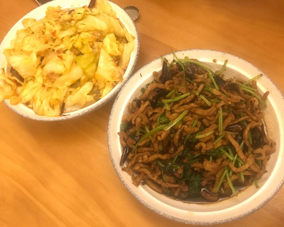 家常香辣肉丝