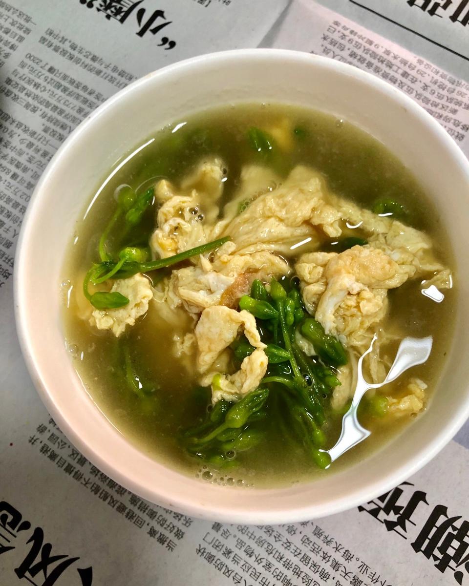 夜香花蛋汤