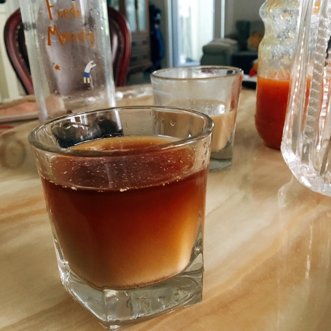 苦味杏仁做的cold brew coffee 冷泡(冷萃)咖啡