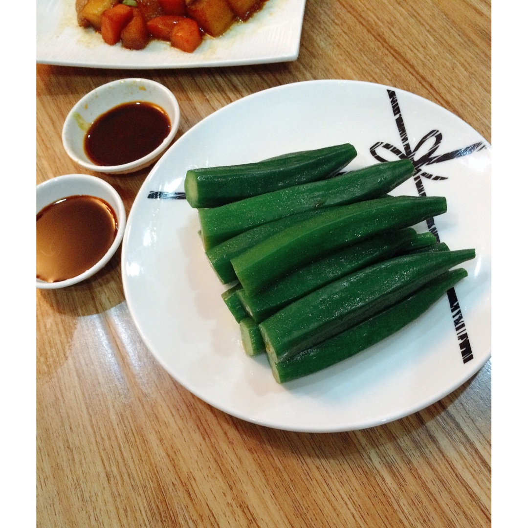 sagittarius_d9qm做的秋葵刺身