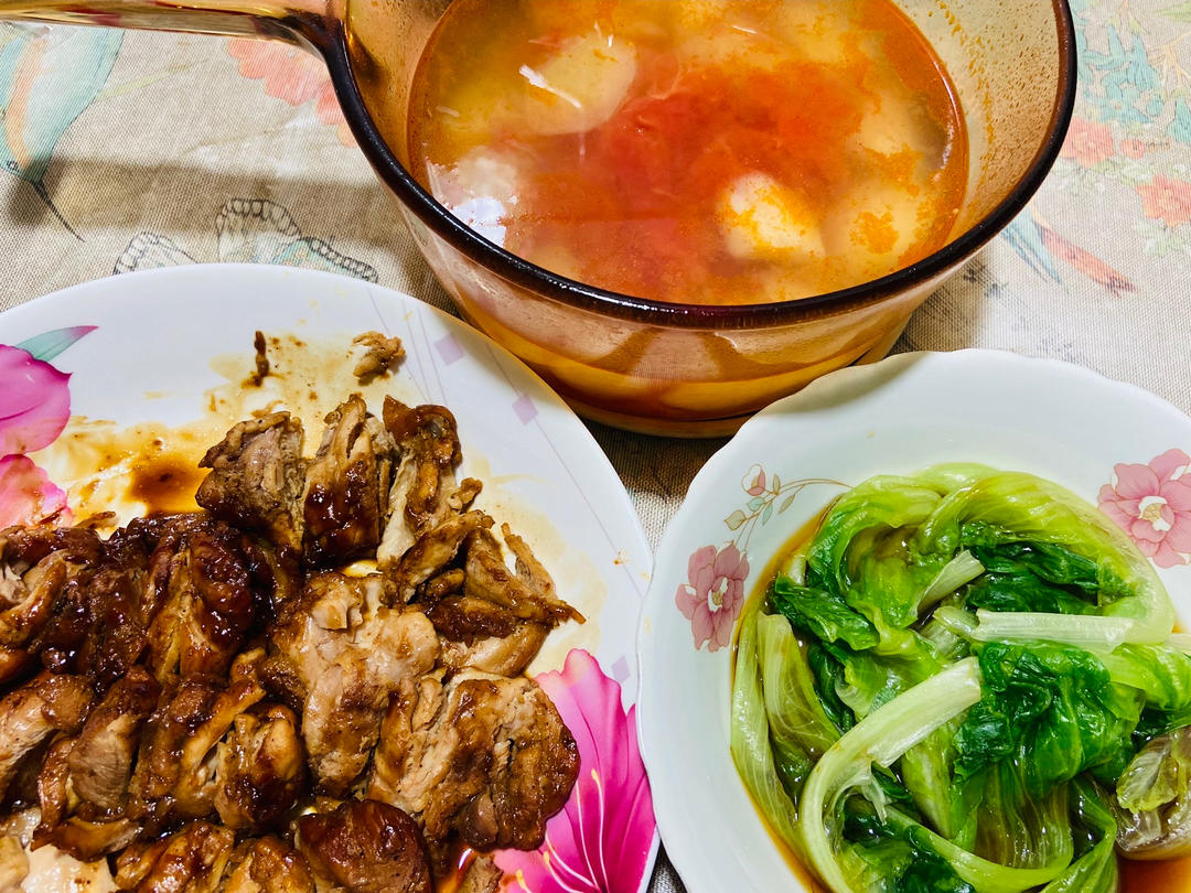 照烧鸡腿饭