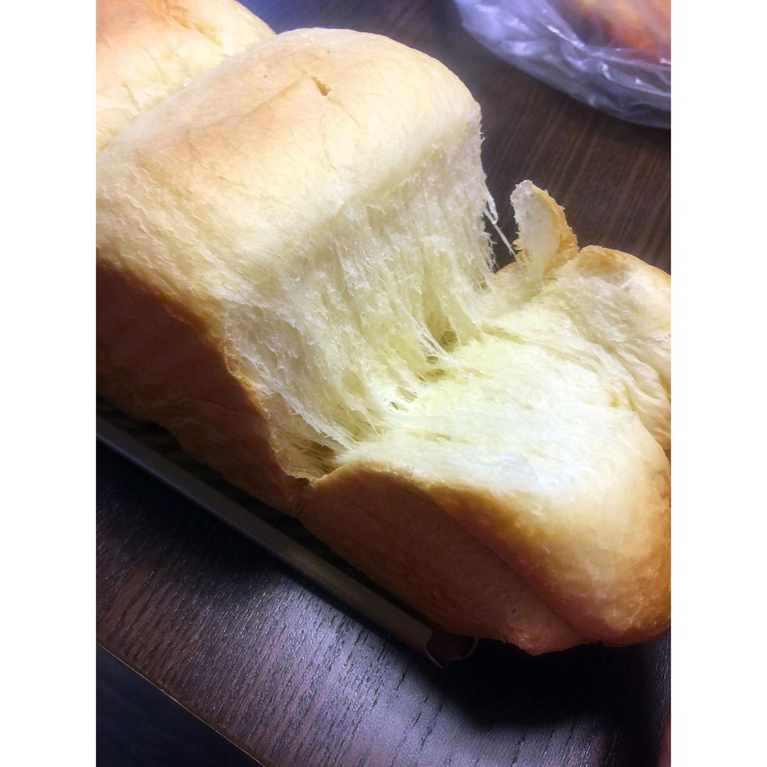 夺命软吐司(๑´ڡ`๑)超软拉丝极速方便的一次发酵吐司