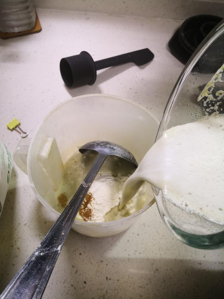 纯奶手撕吐司的做法 步骤1